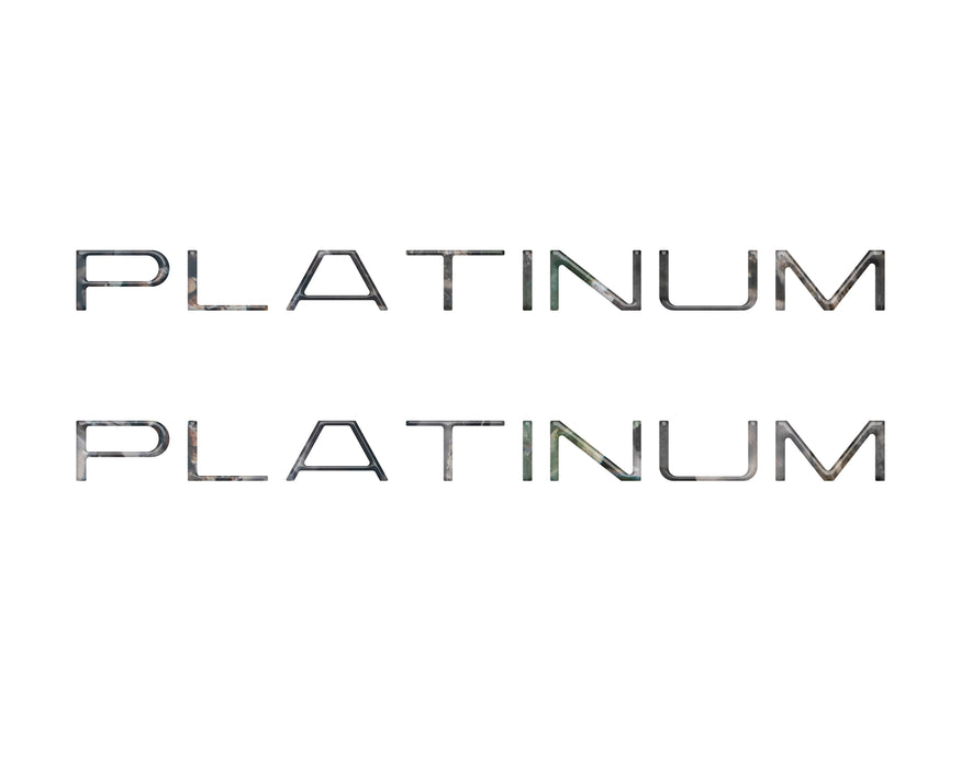 Platinum Side Door Overlays Fits 2025-2026 Ford Expedition