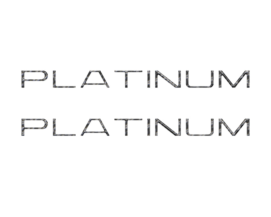 Platinum Side Door Overlays Fits 2025-2026 Ford Expedition