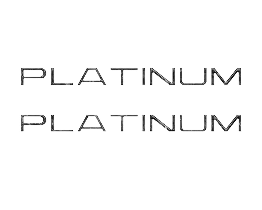 Platinum Side Door Overlays Fits 2025-2026 Ford Expedition