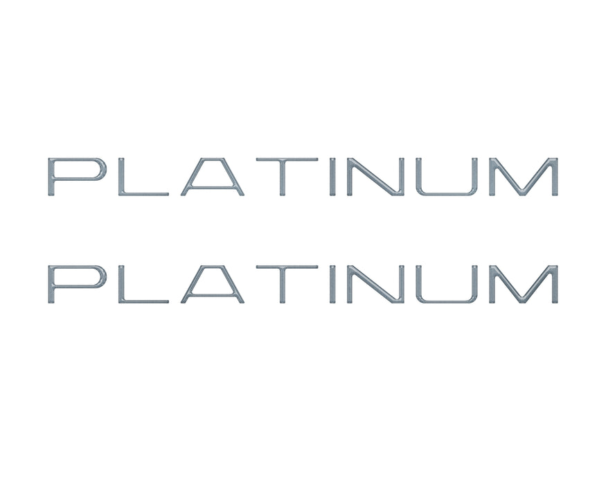 Platinum Side Door Overlays Fits 2025-2026 Ford Expedition