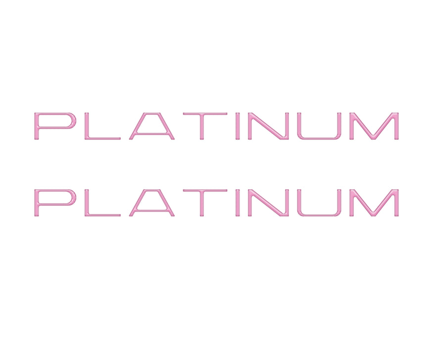 Platinum Side Door Overlays Fits 2025-2026 Ford Expedition