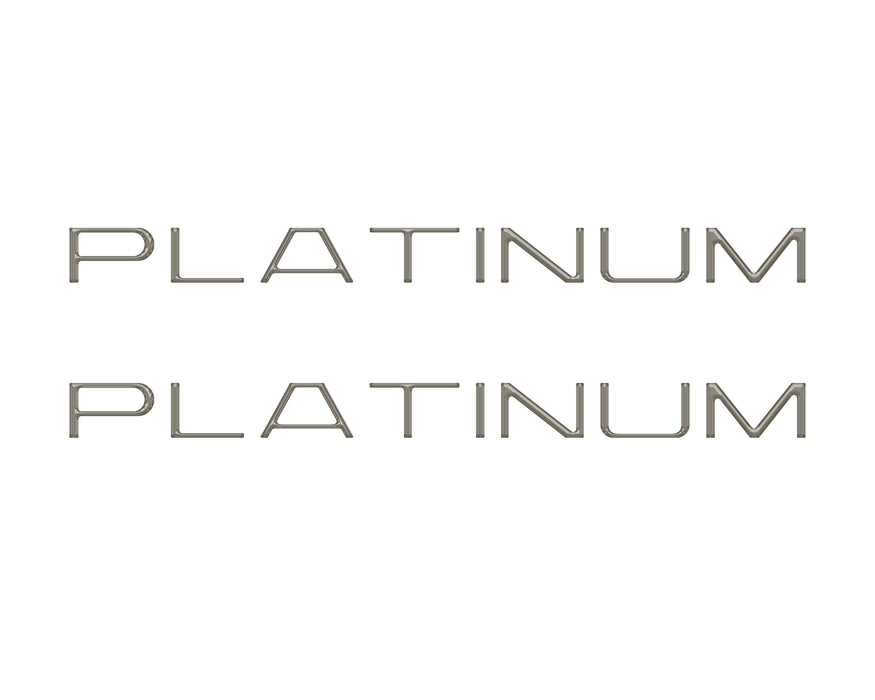 Platinum Side Door Overlays Fits 2025-2026 Ford Expedition