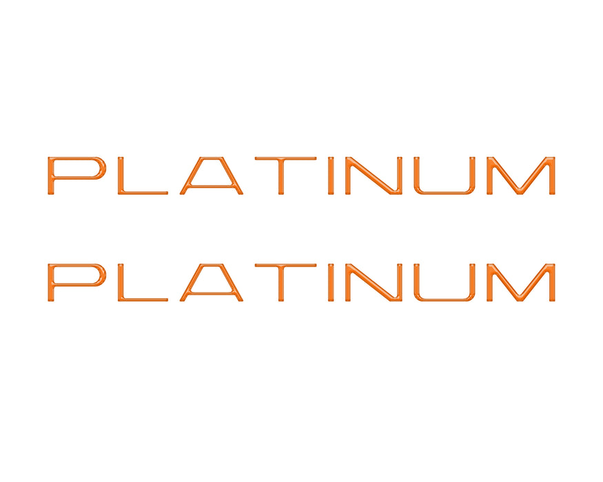 Platinum Side Door Overlays Fits 2025-2026 Ford Expedition