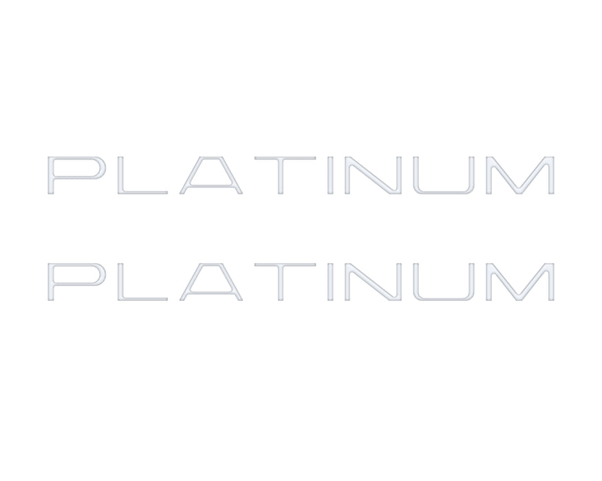 Platinum Side Door Overlays Fits 2025-2026 Ford Expedition