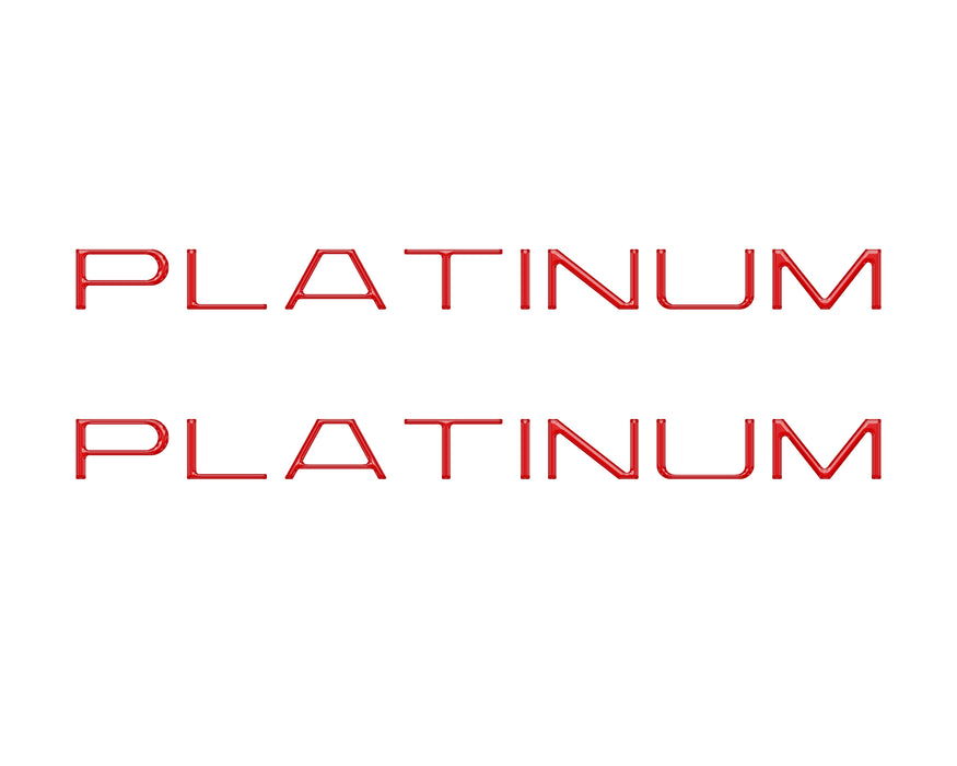 Platinum Side Door Overlays Fits 2025-2026 Ford Expedition