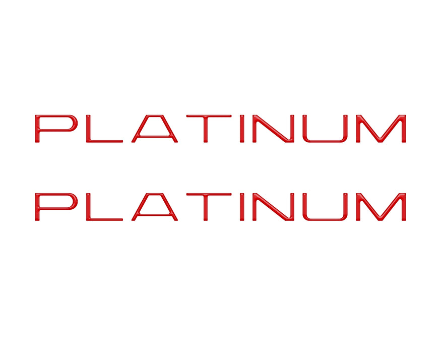 Platinum Side Door Overlays Fits 2025-2026 Ford Expedition