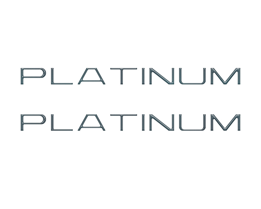 Platinum Side Door Overlays Fits 2025-2026 Ford Expedition
