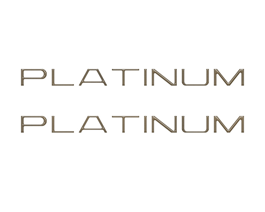 Platinum Side Door Overlays Fits 2025-2026 Ford Expedition