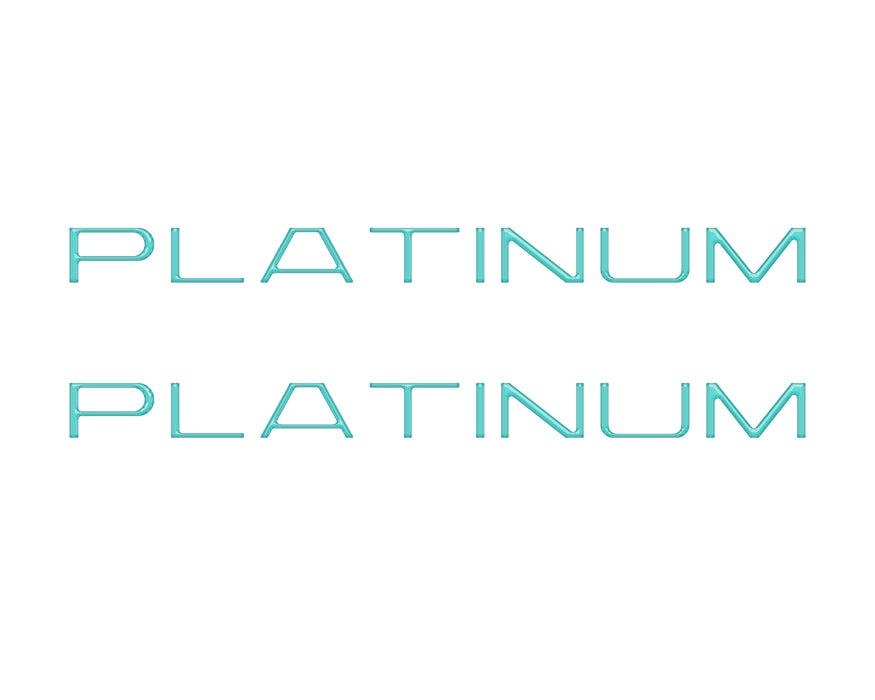 Platinum Side Door Overlays Fits 2025-2026 Ford Expedition