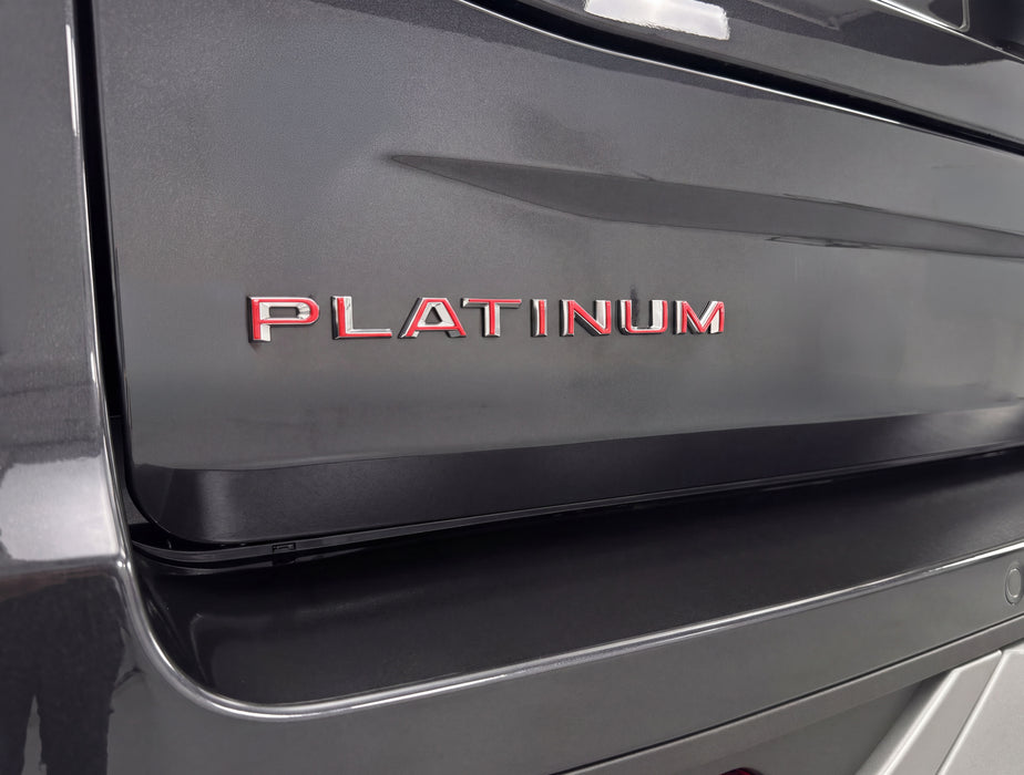 Platinum Rear Hatch Overlays Fits 2025-2026 Ford Expedition