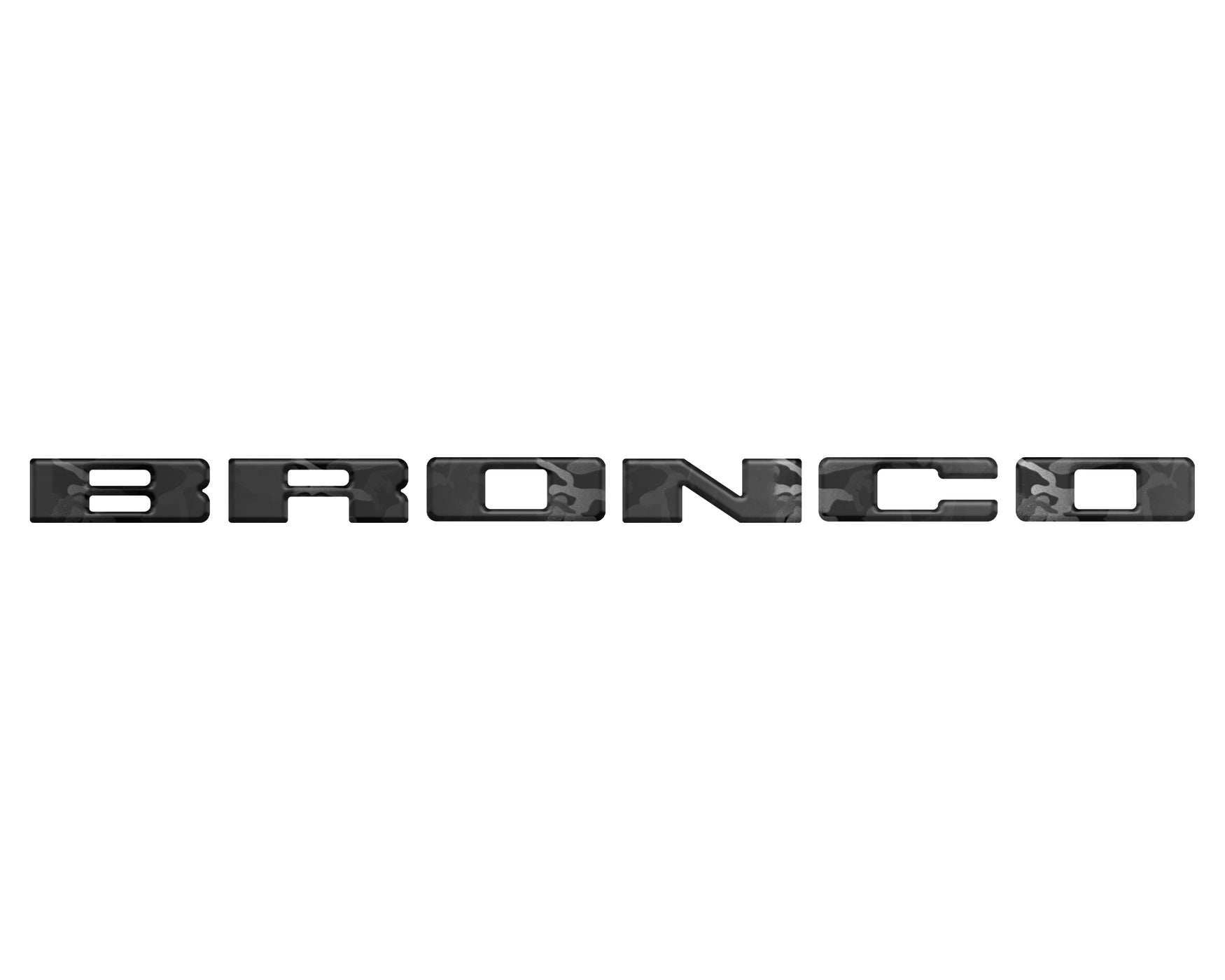 Front Grille Letters Overlays Fits 20212024 Ford Bronco Sport —