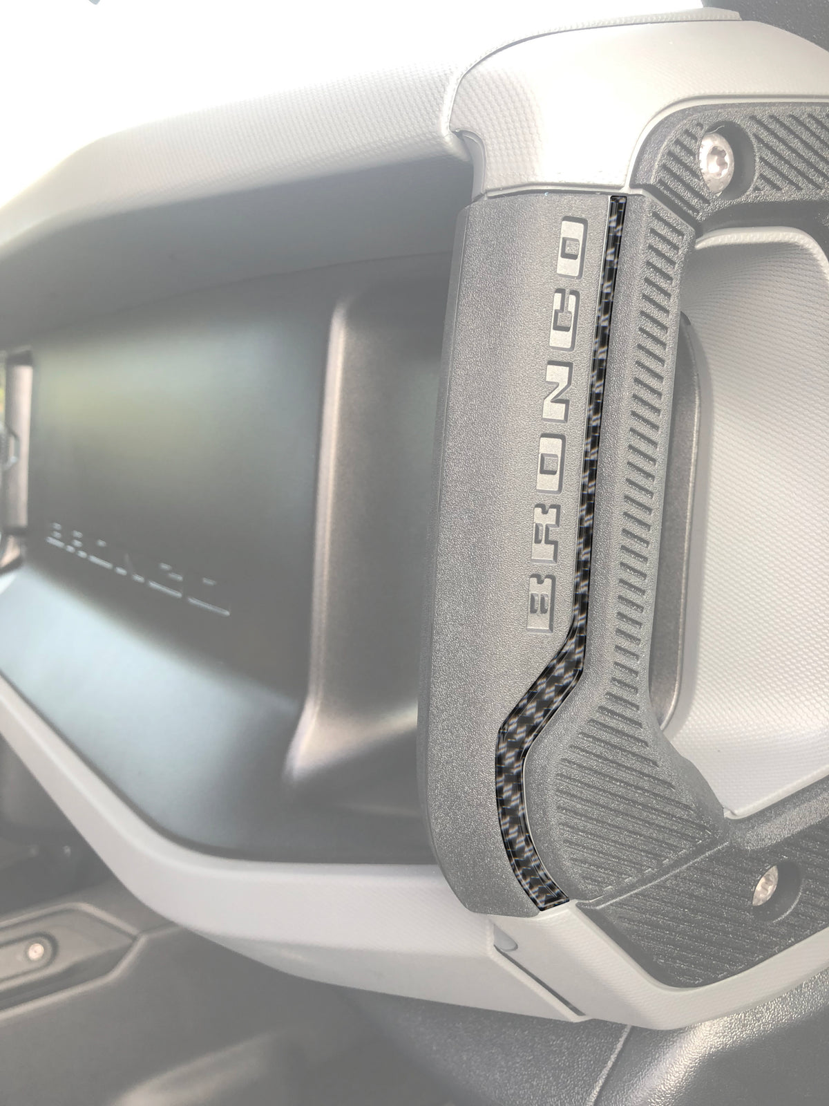 Front Grab Rail Line Inserts Fits 2021-2026 Ford Bronco — Tufskinz.com