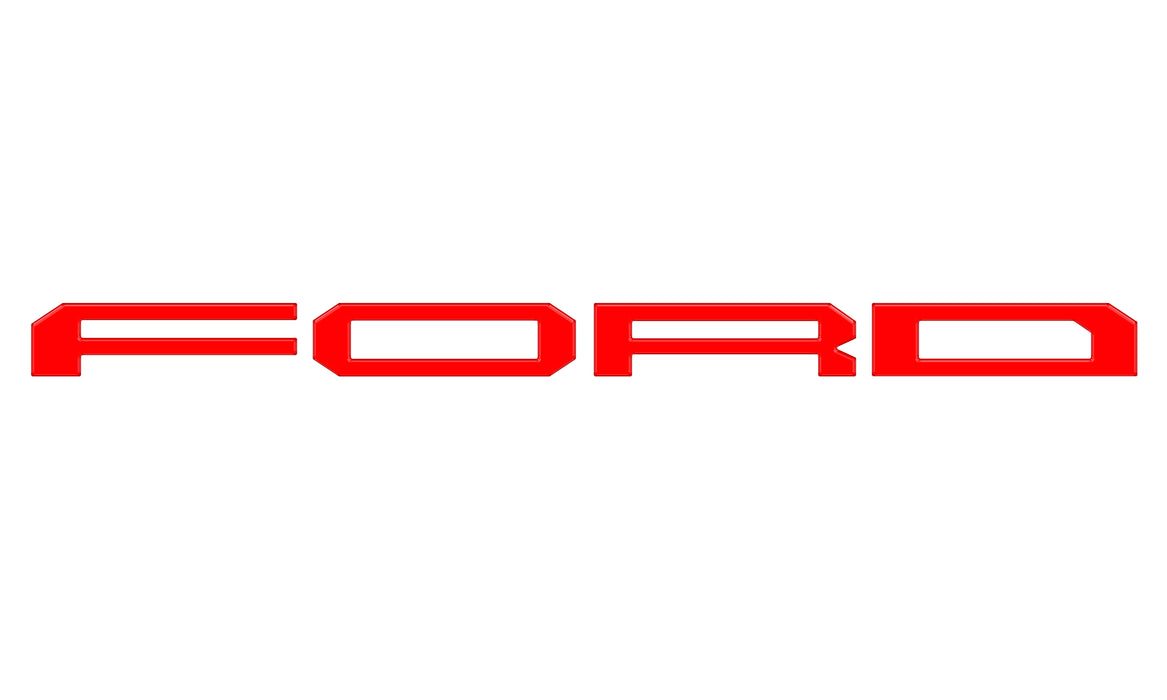 Reflective Tailgate Letters For Ford F-150 Raptor – Vinyl Decal Kit 2017+ Rear
