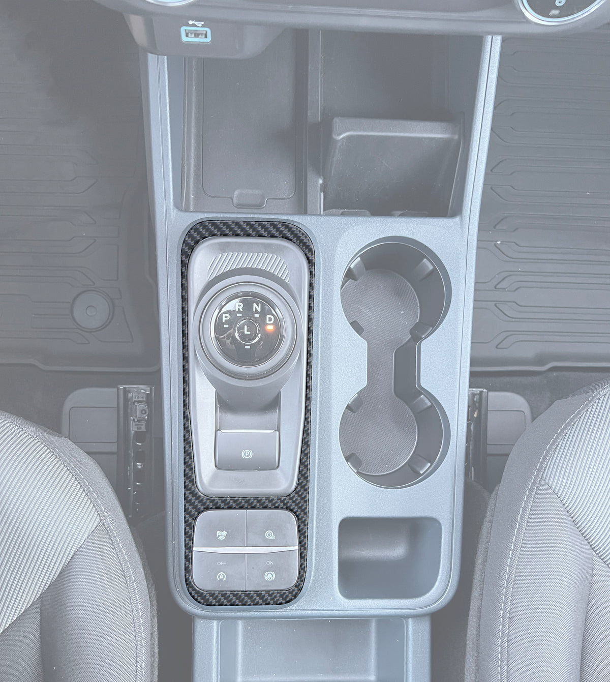 Center Console Accent Overlay Fits 2022-2026 Ford Maverick