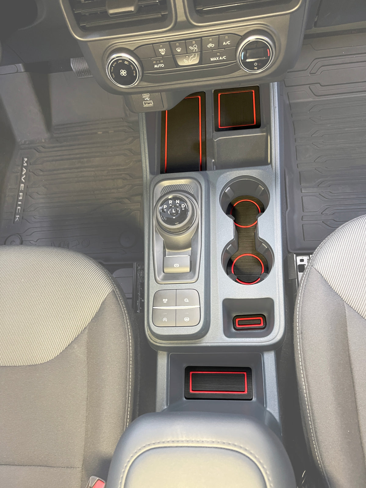 Center Console Foam Inserts Fits 2022-2026 Ford Maverick