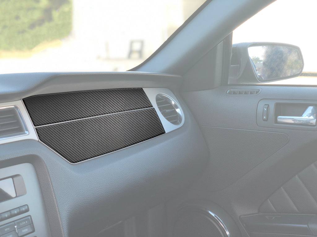 Passenger Side Dash Trim Fits 2010-2014 Ford Mustang — Tufskinz.com