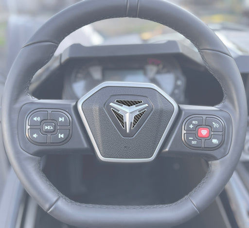 Polaris Slingshot Steering Wheel Kit – Orange & Black Custom Look