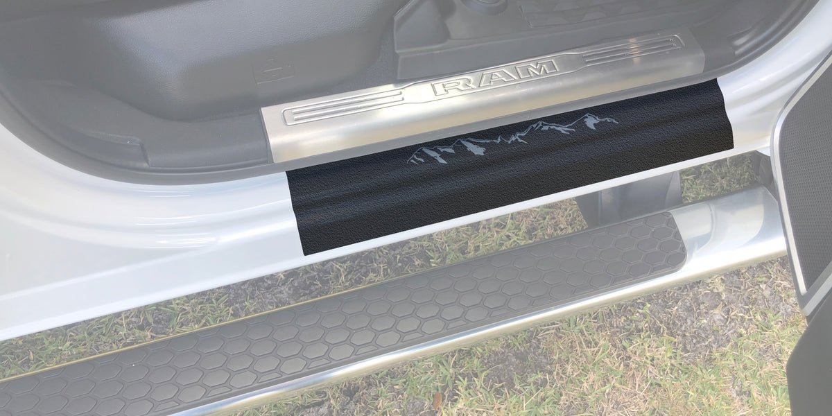 Door Sill Protection Overlays Fits 2019-2026 Ram 2500/3500