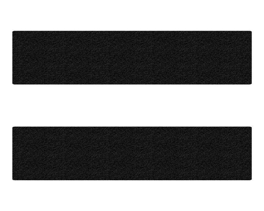 thumbnail image 2 of 4-Piece Car Door Sill Protector Stickers For Dodge Ram 2500 2012-2025 – Carbon Fiber Leather, Red, Self-Adhesive 2 of 6