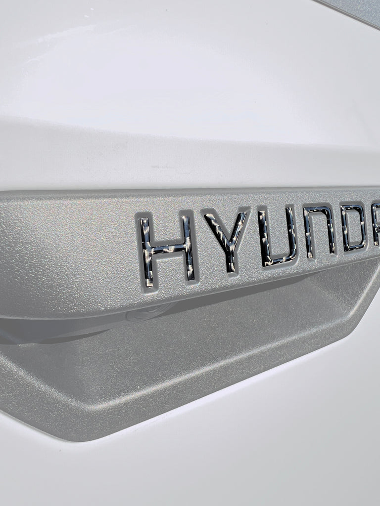 Tailgate Handle Letter Inserts Fits 2022-2026 Hyundai Santa Cruz