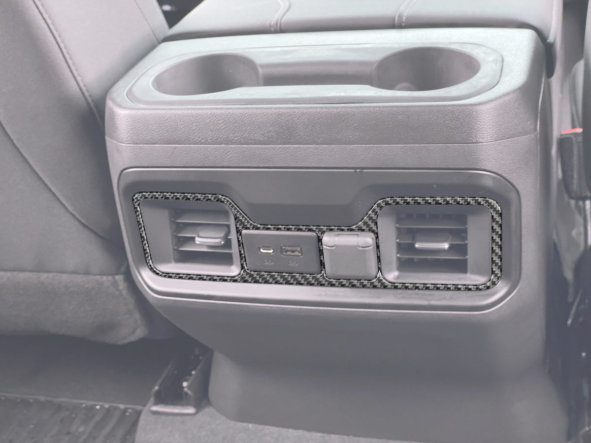 GM OEM Overhead Console 23452547 – 2015-2020 Chevy Silverado GMC Sierra – Shale, Rear Slider