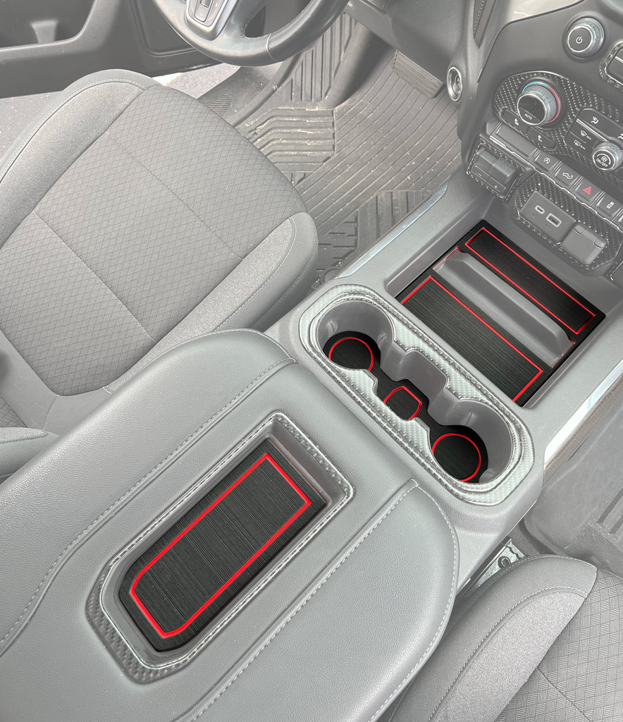 G909899　コンソール Center Console Foam Inserts Fits 2019-2021 Chevrolet Silverado