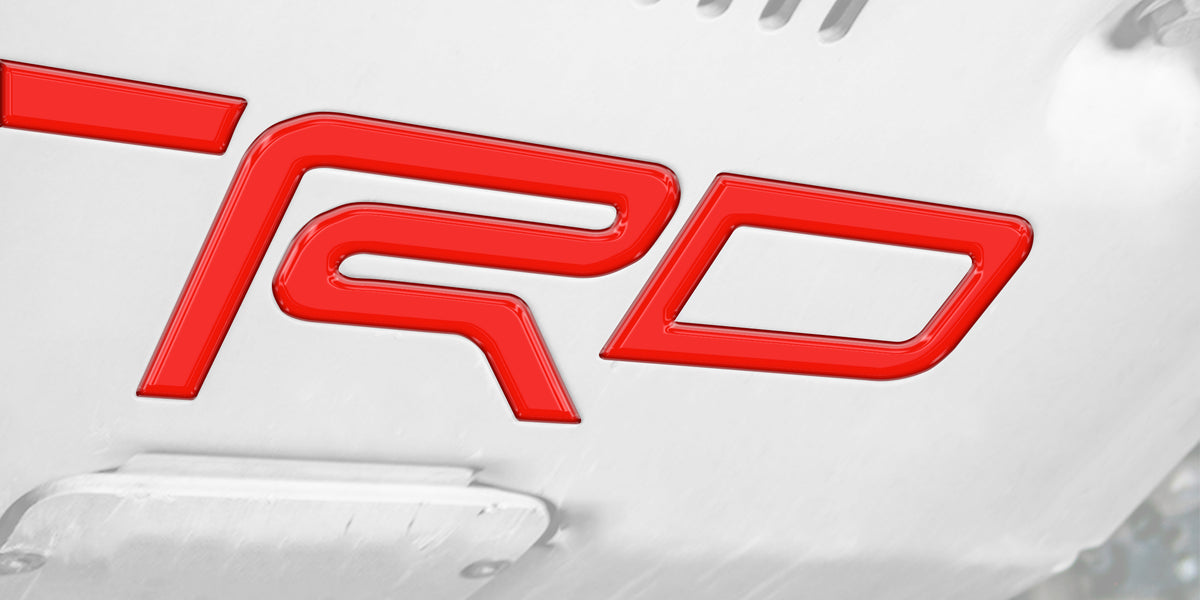 Skid Plate Letter Inserts Fits 2016-2024 Toyota Tacoma — Tufskinz.com