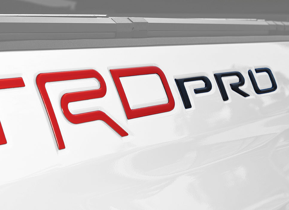 thumbnail image 2 of USA Flag TRD Pro Raised Inserts Letters For 2014-2020 Toyota Tundra – 2 Year Warranty 2 of 5