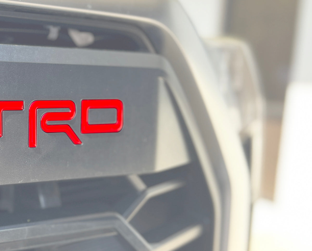 Grille Letter Inserts Fits 2022-2026 Toyota Tundra — Tufskinz.com