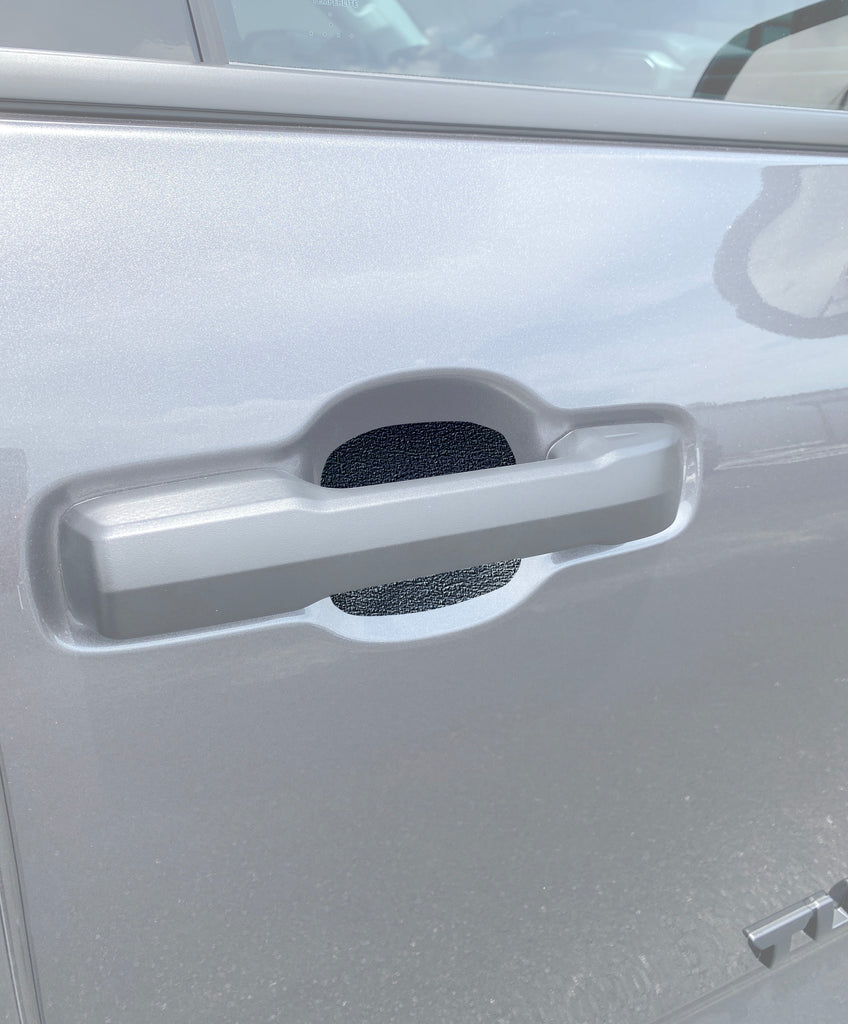 4 Door Handle Textured Protective Inserts Fits 2022-2026 Toyota