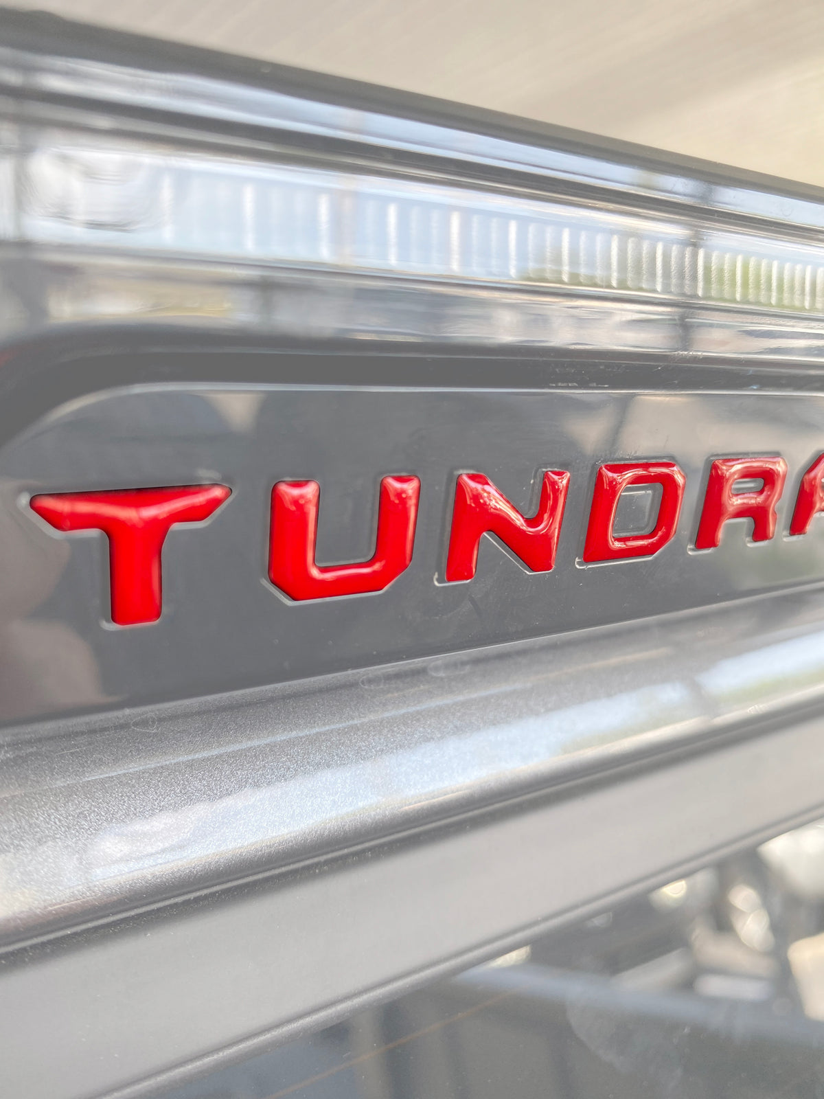 3RD Brakelight Letter Inserts Fits 2022-2026 Toyota Tundra